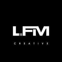 LFM Letter Initial Logo Design Template Vector Illustration
