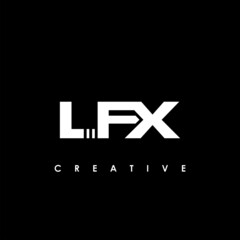 LFX Letter Initial Logo Design Template Vector Illustration