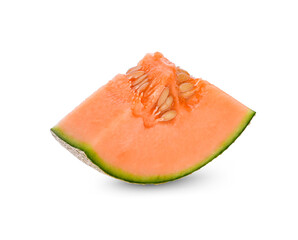 melon isolated on white background