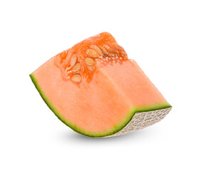 melon isolated on white background