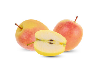 apple fruit isolated on  white background.