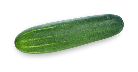 cucumber isolated on white background