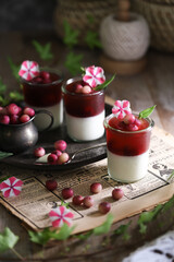 ブルーベリーのゼリー