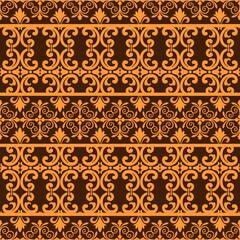 Decorative Seamless pattern vintage ornament