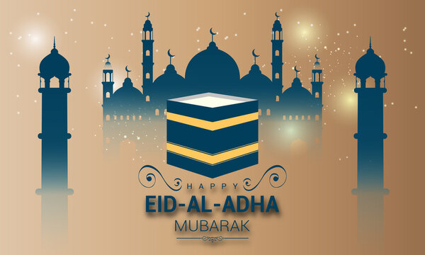 Eid Mubarak Happy Eid Al Adha Muslim eid culture Islamic Arabic Style design