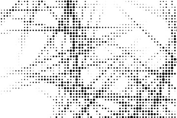 abstract dotted halftone background. Grunge dots texture. Black and white pattern