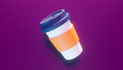 Coffee cup for takeaway