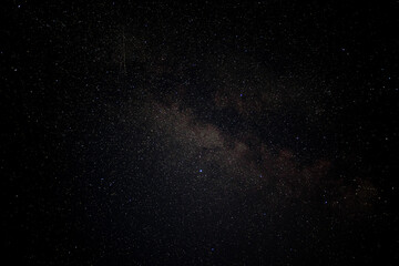 vistas nocturnas del cielo estrellado