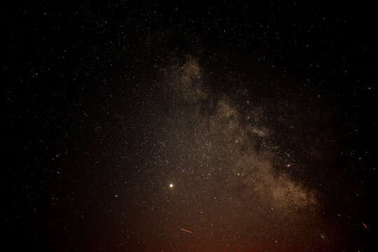 vistas nocturnas del cielo estrellado © miquel