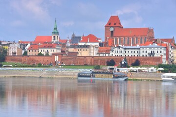 Toruń, miasto, zabytki, Kujawsko-Pomorskie, - obrazy, fototapety, plakaty