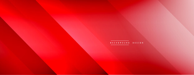 Fototapeta premium Dynamic lines abstract background. 3D shadow effects and fluid gradients. Modern overlapping forms