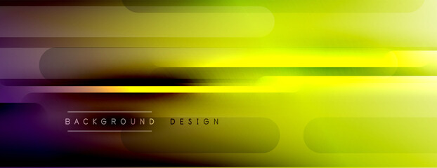 Fototapeta premium Abstract background. Shadow lines on bright shiny gradient background.