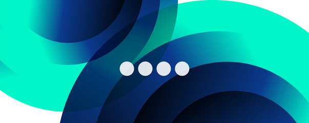 Fluid gradients, swirls and circles. Bright color lines. Vector Illustration For Wallpaper, Banner, Background, Landing Page