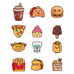 Fast Food Design Collection