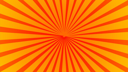 red pop art background retro cartoon explosion rays vector illustration. cartoon explosion