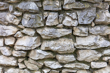 Stone bricks in the wall as an abstract background.