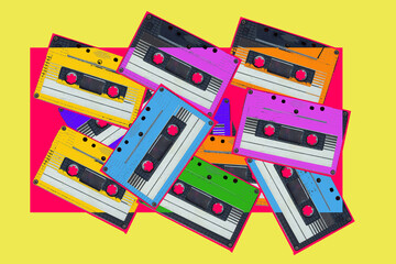 Vintage audio cassette