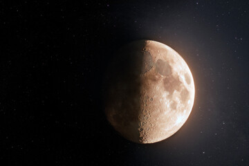 Ture Colour HDR Moon