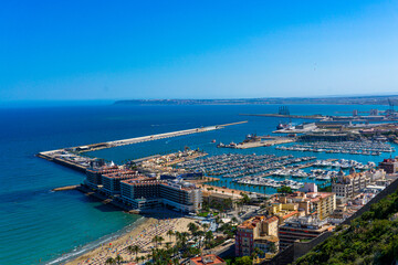 Obraz premium Port of Alicante, Spain