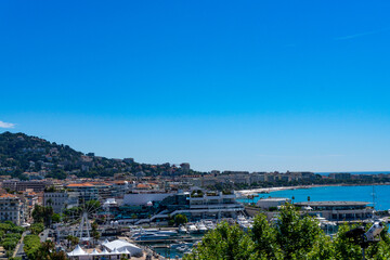 Fototapeta na wymiar View of Cannes, France
