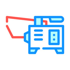 spot welding color icon vector. spot welding sign. isolated symbol illustration