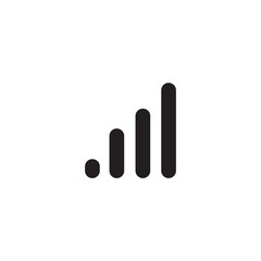 Signal icon logo design template