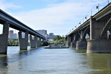 bridge over the river