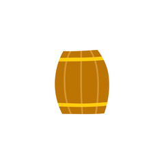 Doodle barrel icon.