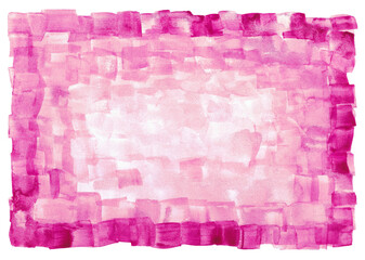 Abstract pink bright watercolor for background. original painting.