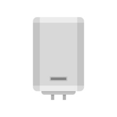 Boiler service icon flat isolated vector