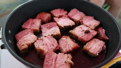 맛있는 돼지고기 요리