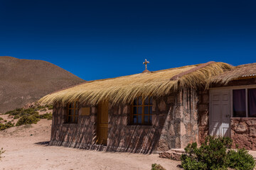 Pueblo Machuca, kleines Dorf in Atacama-Wüste, Chile