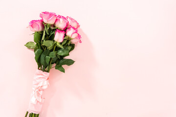 Pink roses