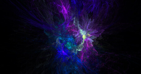 Fototapeta na wymiar abstract fractal background