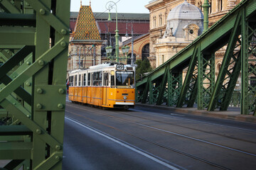 Tram of Budapest