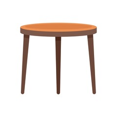 Garden furniture icon flat isolated vector