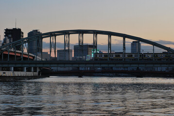 Naklejka premium 隅田川