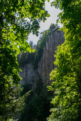 machocha, The main subject is out of focus, Moravian Karst,  europe czech republic rock formation travelling tourism