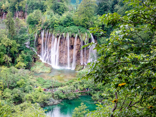 Waterfall at Plitvice Croatia