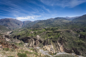 Fototapeta na wymiar Colca-Canyon, Peru