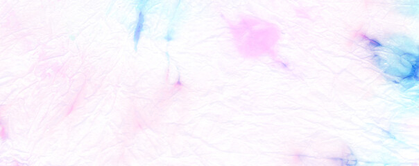 Obraz premium Holographic Watercolor Batik Repeat. Dyed Print