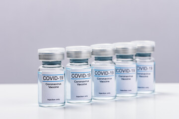 Coronavirus vaccine - The medical concept