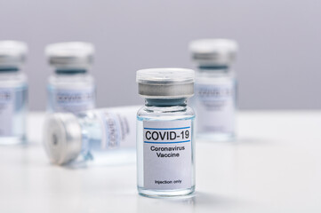 Coronavirus vaccine - The medical concept