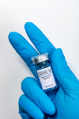 Coronavirus vaccine - The medical concept