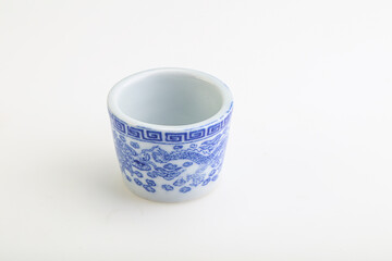 Empty Chinese cup for tea