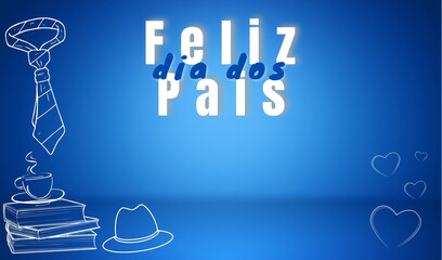 Father's Day, parents, man, love, father's day, tie, blue coffee, book, happiness, party, father