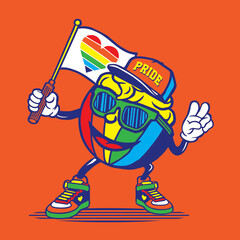 Pride Flag Character Design