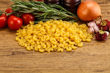 Raw Italian wheat pasta - Chifferi rigati