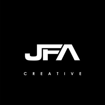 JFA Letter Initial Logo Design Template Vector Illustration