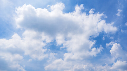 Blue cloudy sky background image